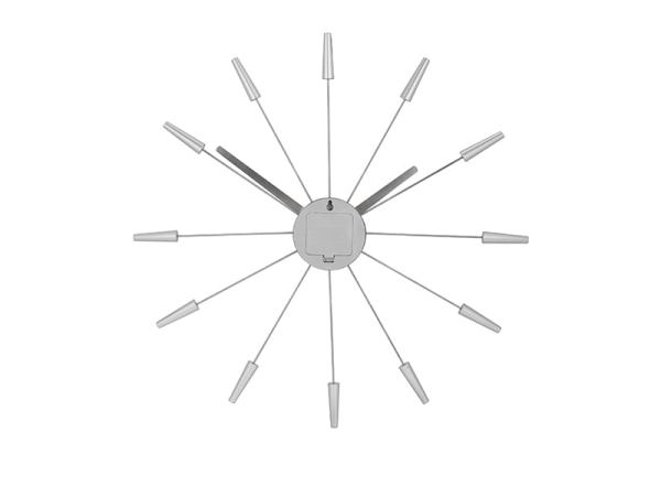 Back View of the Silver Plug Inn Wall Clock