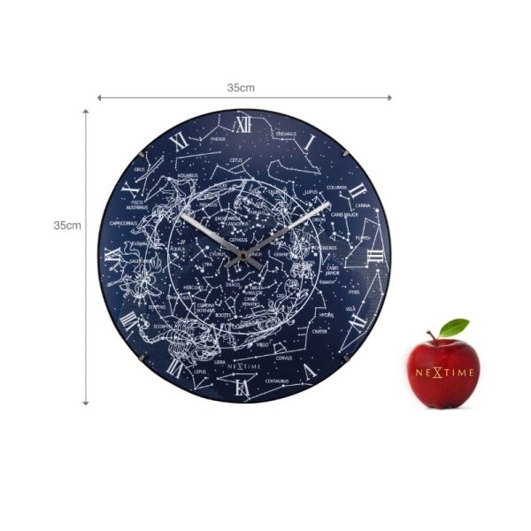 Medium Glow In The Dark 'Milky Way Dome' Wall Clock - Image 2