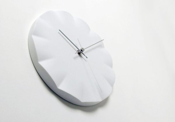 Small White 'Kifuku' Wall Clock - Image 2