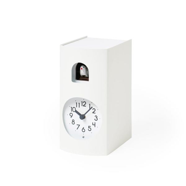 Bockoo in white looks like a book and sounds like a cuckoo