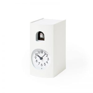 Bockoo in white looks like a book and sounds like a cuckoo
