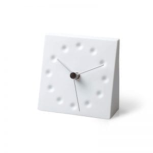 The number place holders appear to be made from raindrops dropping onto the surface