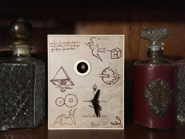Small Grey 'D'Apres Leo' Cuckoo Clock - Image 2