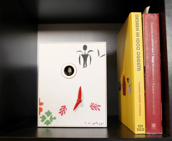 Small White 'D'Apres Matisse' Cuckoo Clock - Image 2