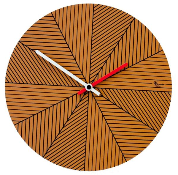 brown autumn clock part of the four seasons range