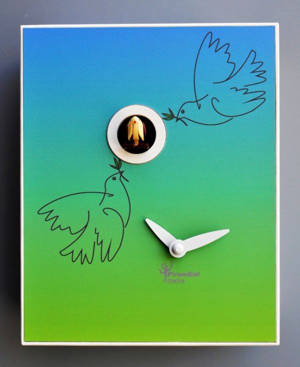 Picasso inspired cuckoo clock