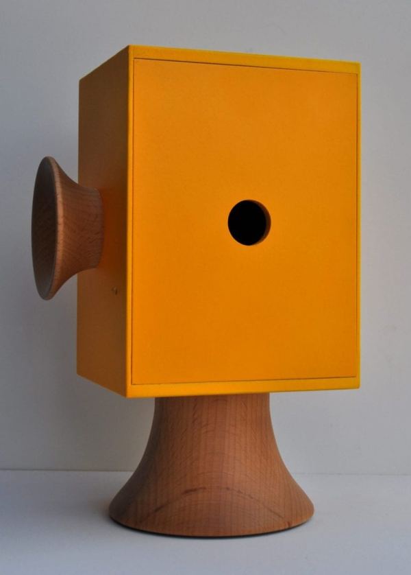 rear view of dali clock