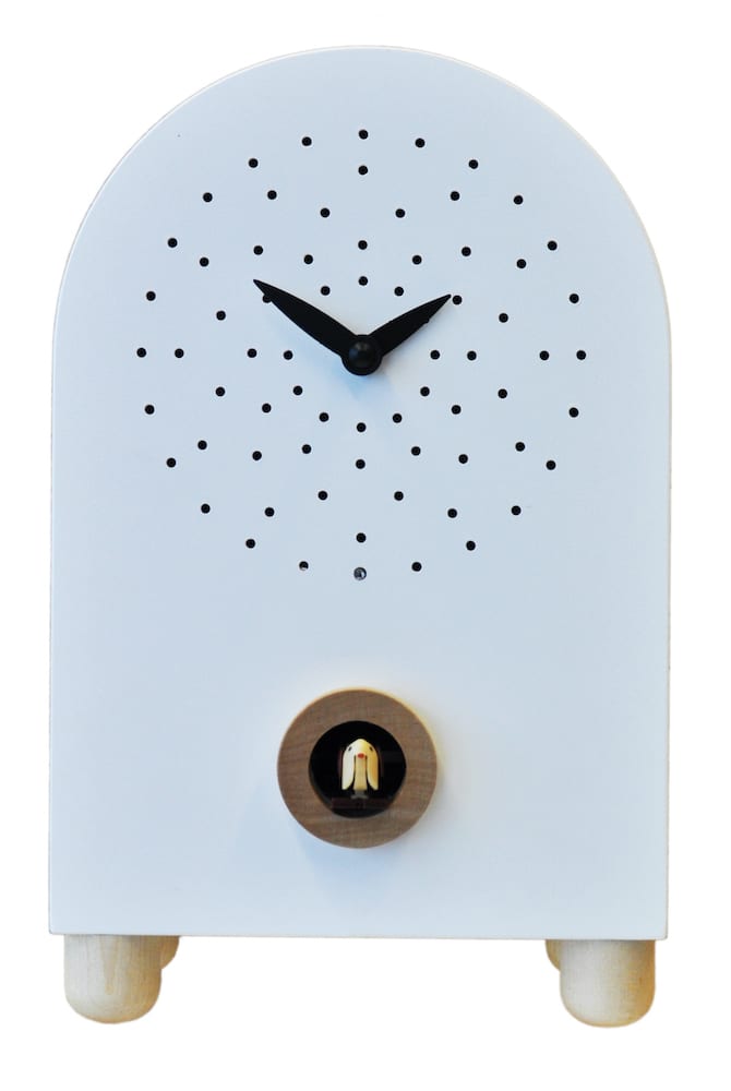 white version of marconi, in the form of a radio