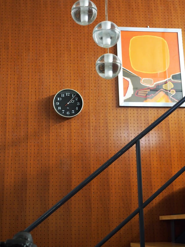 Small Black 'RIKI Ring' Wall Clock - Image 3
