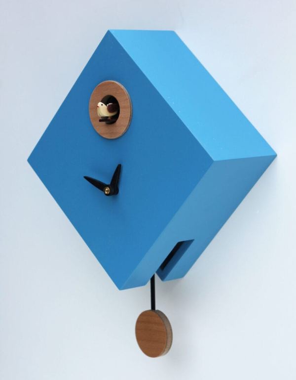 Small Light Blue 'Cuku Rombino' Cuckoo Clock - Image 2