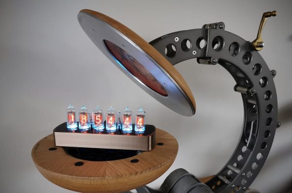 Genesis GS nixie clock displayed