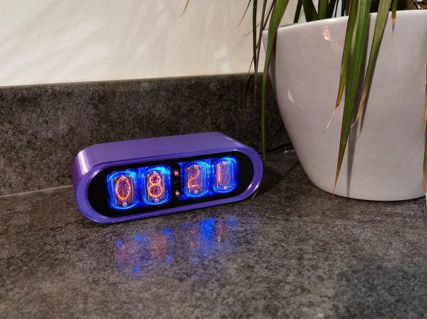 POD in purple in room setting