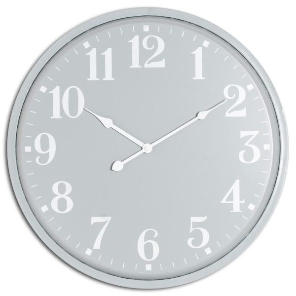 Large Grey 'Ashmere' Wall Clock