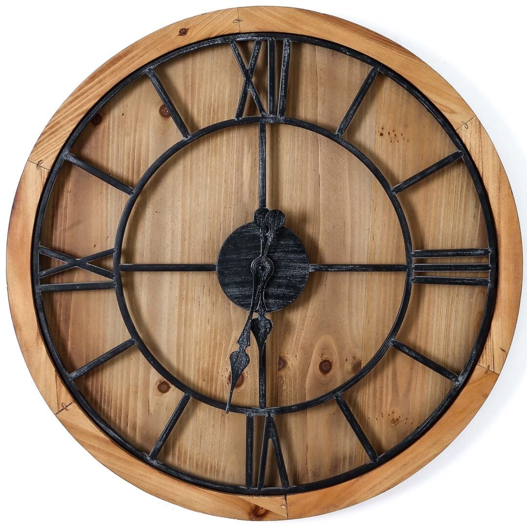 Extra Large Wooden 'Wilton' Wall Clock