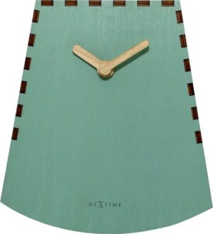 Rocky table or desk clock in turquoise