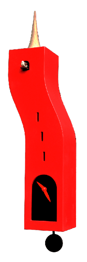 Red cuckoo clock