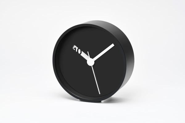 Medium Black 'Extra Normal' Wall Clock - Image 2