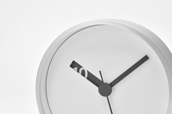 Medium White 'Extra Normal' Wall Clock - Image 3