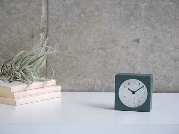 Small Green 'Nuan' Alarm Clock - Image 2