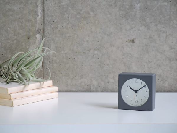 Small Grey 'Nuan' Alarm Clock - Image 2
