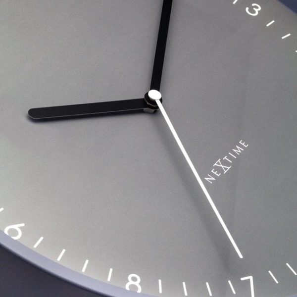 Medium Grey Aluminium 'Berlin' Wall Clock - Image 2