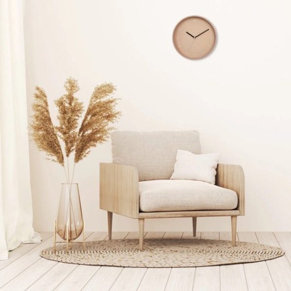 Medium Pink Aluminium 'Berlin' Wall Clock - Image 2