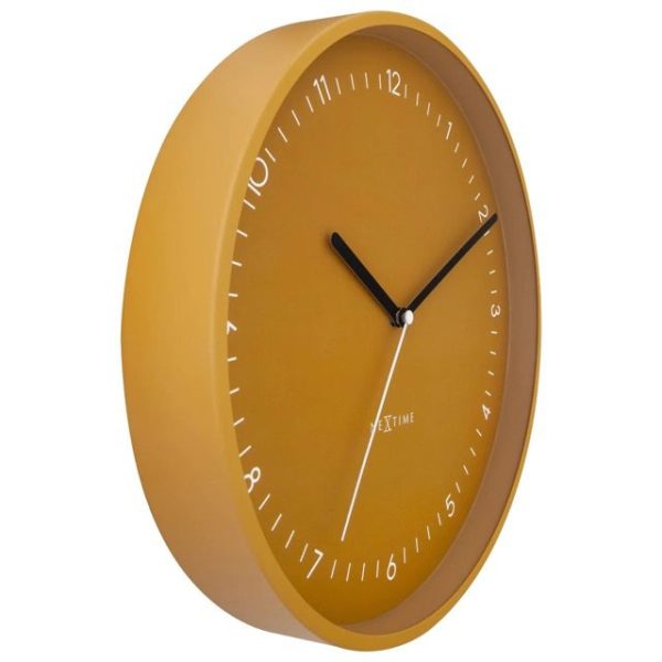 Medium Yellow Aluminium 'Berlin' Wall Clock - Image 3