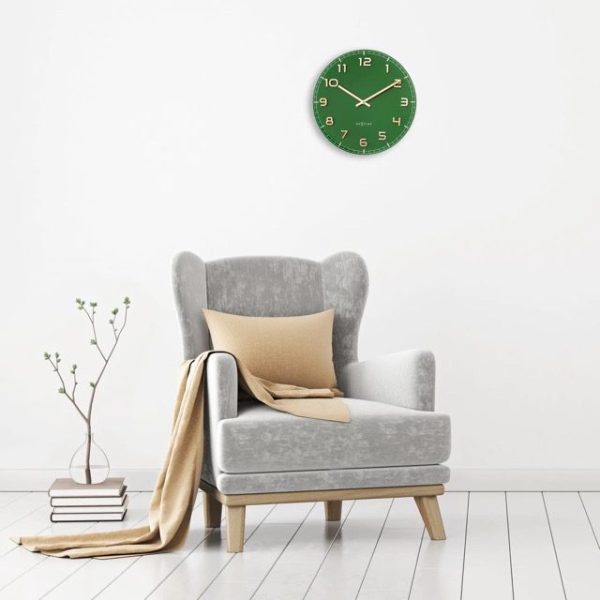 Large Green 'Classy Medium' Wall Clock - Image 2