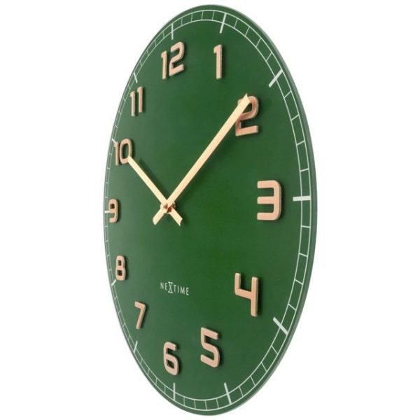 Large Green 'Classy Medium' Wall Clock - Image 3