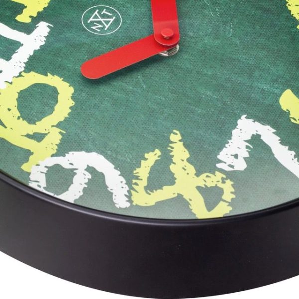 Medium Green 'Chalkboard' Wall Clock - Image 2