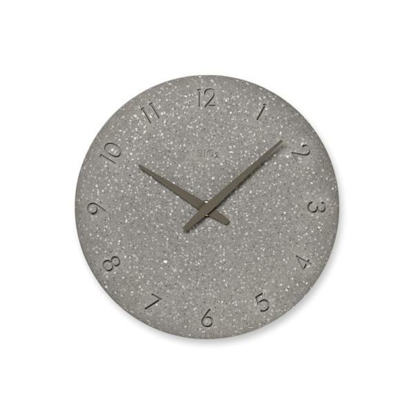 Grey SiO2 wall clock