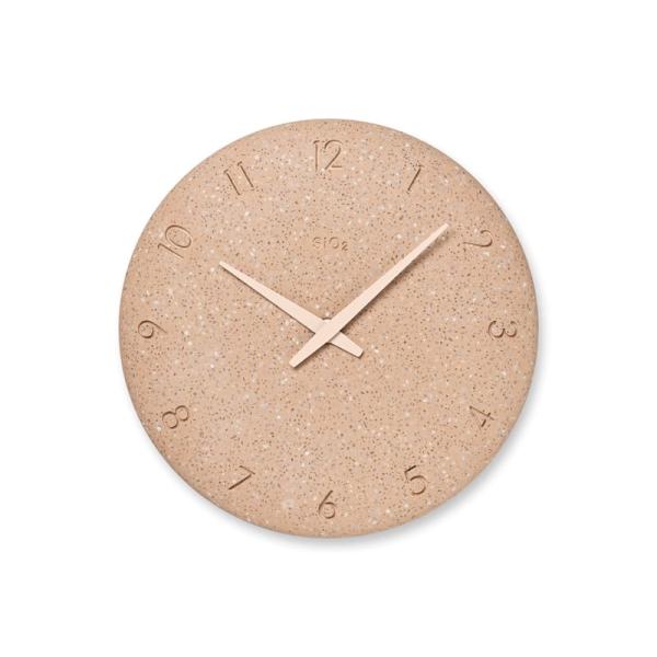 Sio2 Wall clock in pink