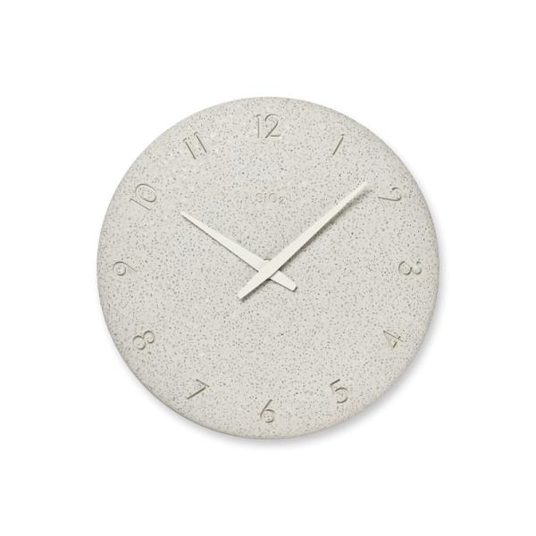 White Sio2 Washed finish wall clock.