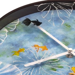 Medium Blue 'Pond' Wall Clock - Image 2
