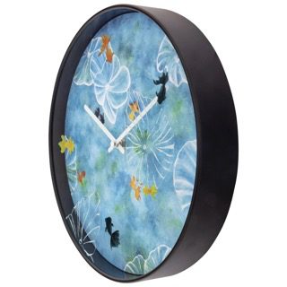 Medium Blue 'Pond' Wall Clock - Image 3