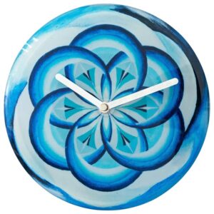 Cosmo blue wall or table clock