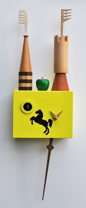 Palio cuckoo clock
