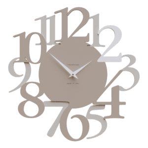 Large Cafe Latte 'Russell' Wall Clock