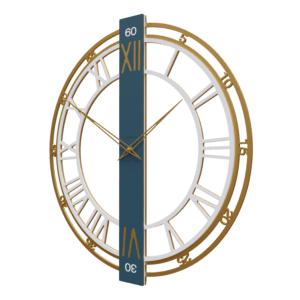 Large Teal 'Franz' Wall Clock