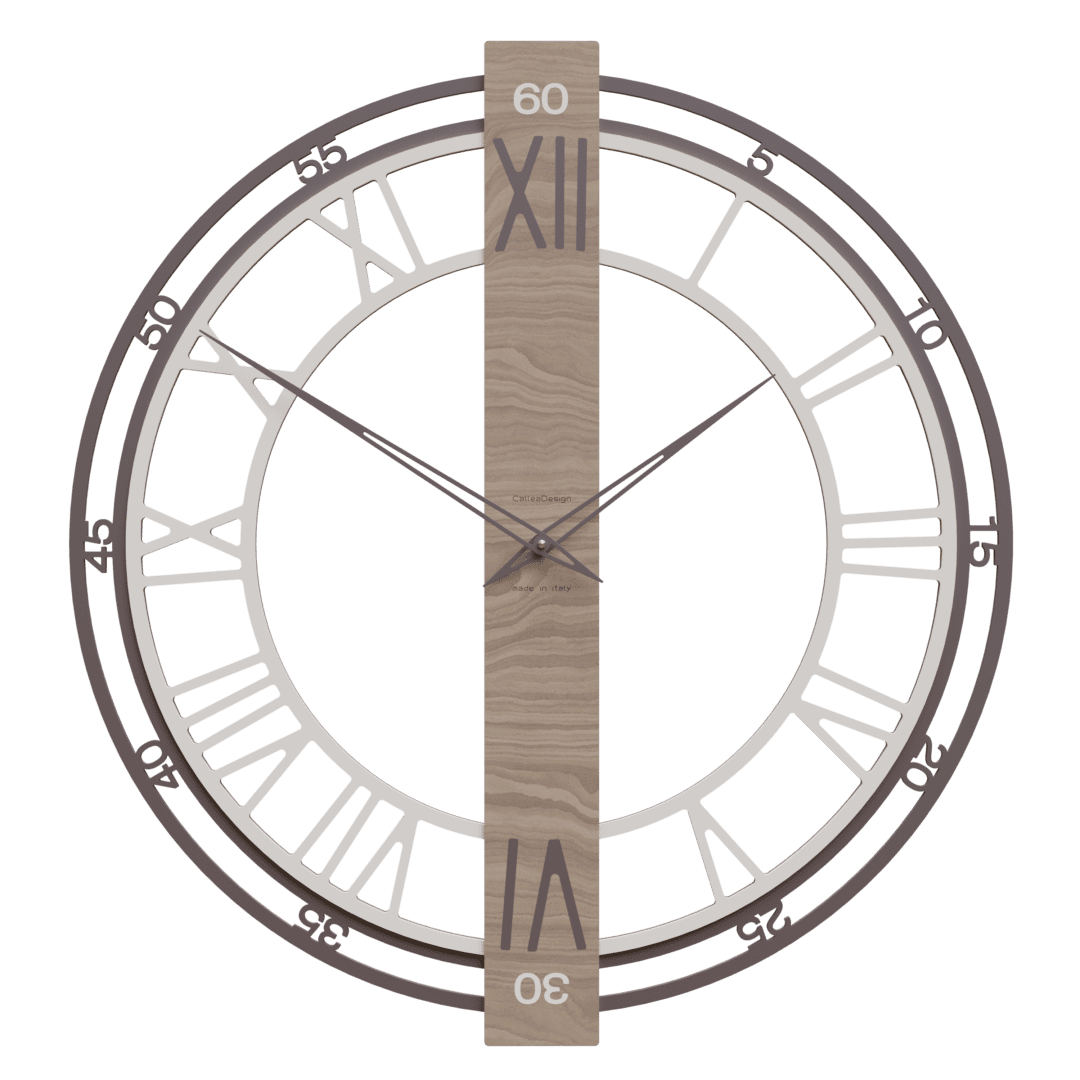 Large Canaletto Walnut 'Franz' Wall Clock