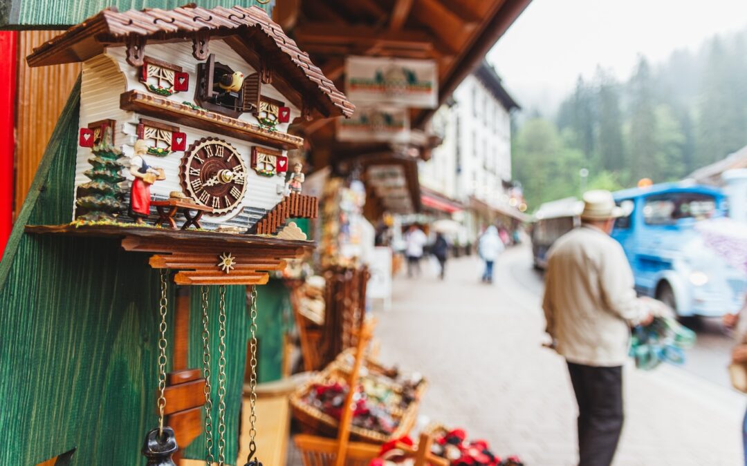 Cuckoo clock in the Black Forest, Germany