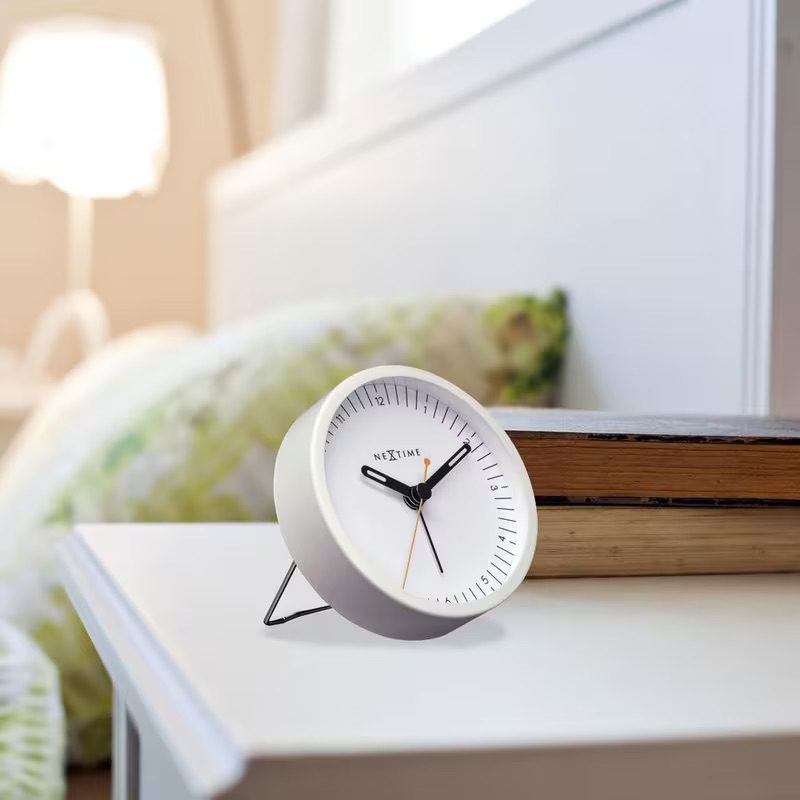 Small White 'Small' Alarm Clock - Image 2