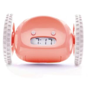 Small Pink 'Clocky' Alarm Clock