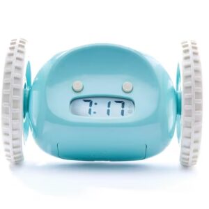 Small Blue 'Clocky' Alarm Clock