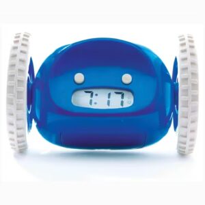 Small Navy 'Clocky' Alarm Clock