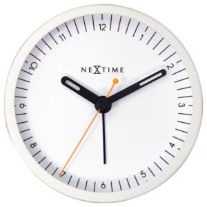 Small White 'Small' Alarm Clock