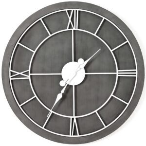 Large Grey 'Wilton' Wall Clock