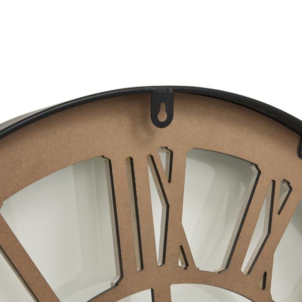 Extra Large Black and White 'Darby' Wall Clock - Image 2
