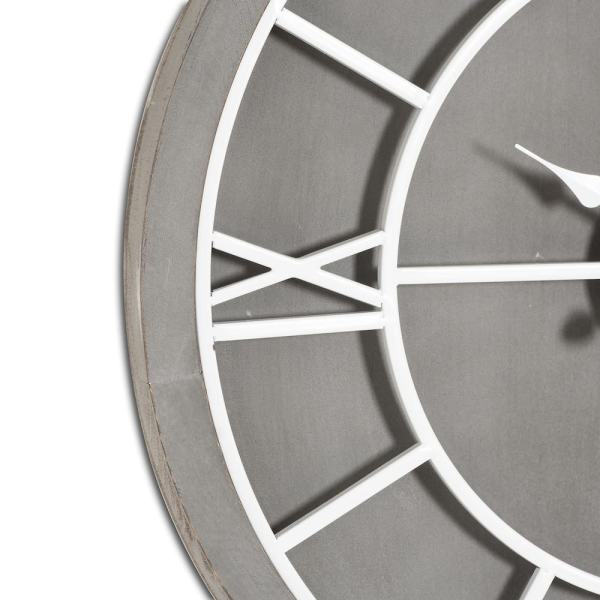 Large Grey 'Wilton' Wall Clock - Image 3