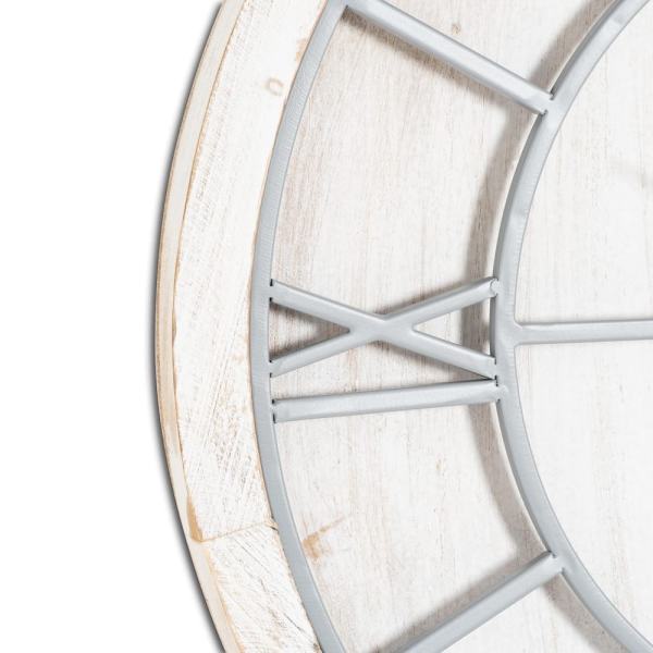 Large White 'Wilton' Wall Clock - Image 2